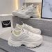 New Spring Autumn Versatile Casual Women's Shoes, Small And Niche High Street Thick Sole Height Increasing Sports_vogvips.com