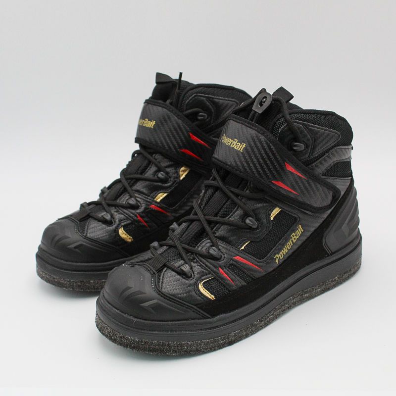 Men's Plus Size High Top Casual Shoes Non-Slip Waterproof Felt Soled For Outdoor Activities Such As Fishing Reef Climbing Sea Fishing And Rock Fishing_vogvips.com