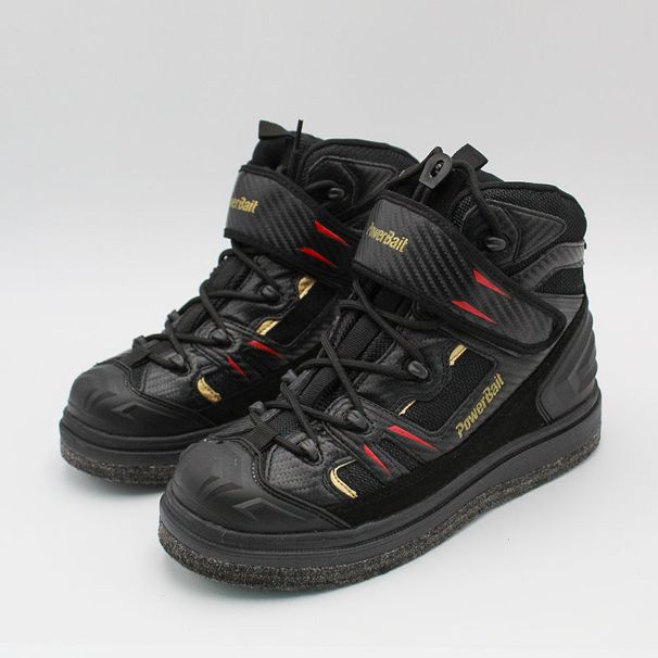 Men's Plus Size High Top Casual Shoes Non-Slip Waterproof Felt Soled For Outdoor Activities Such As Fishing Reef Climbing Sea Fishing And Rock Fishing_vogvips.com