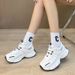 Autumn And Summer New Dad Women's Korean Edition Ins Student Versatile Thick Soled Sports Casual Shoes Hb102_vogvips.com