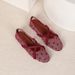 Exclusive Supply Of Mesh Hollow Breathable Flat Women's Shoes, 2026 New Model, Round Toe, Cross-strap_vogvips.com