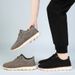 Men's Spring And Autumn New Breathable British Style Casual Flyknit Large Running Shoes_vogvips.com