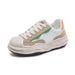 Spring New White Women's Dissolution Shoes, Korean Version Casual Versatile Sports Dad Shoes_vogvips.com