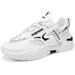 Summer New Breathable Mesh White Korean Edition Versatile Men's Sports Casual Dad Trendy Shoes_vogvips.com