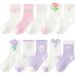 5 Pairs Cotton Childrs Mesh Socks Soft Thin Summer Kids Baby Candy Color Sock Girls Breathable Flower Casual Cute_vogvips.com