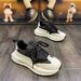 ShoeVault 2023 New Loose Breathable Fashion Sports Casual Thick-Soled Dad Height-Increasing Sneakers Internet Celebrity Trendy_vogvips.com