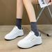 Autumn New White For Women Casual Versatile Board Shoes Instagram Student Sports Korean Version Internet Famous_vogvips.com