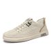 Spring New Versatile Men's Casual Leather Breathable Sports Board Work Little White Trendy Shoes_vogvips.com