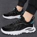 Men's Mesh Sports 2026 New Korean Version Breathable Casual Fly-knit Air Cushion Trendy Running Shoes_vogvips.com
