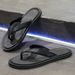 Herringbone Trendy Wear In Summer, New Style Of Sandals, Personalized Outdoor Slippers For Men, Summer Beach_vogvips.com