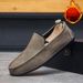 SHLIANG Winter Men Casual Shoes Plush Warm Loafers Suede Brand Male Driving Shoes Light Comfort Slip-on Mens Lazy Shoes X0022_vogvips.com