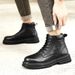 Men's Casual Men's Outdoor Low Heel Wind Tube Martin Boots Men's Boots_vogvips.com