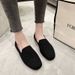 New Summer Women's Shoes, Breathable Fly-knit Single Shoes, Women's Casual Shoes, Soft-soled Comfortable Flat Shoes, Women's Loafers_vogvips.com