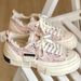 Women's Canvas Shoes New Color-changing Beggar Shoes Thick Sole Increased Vulcanized Half Drag Women_vogvips.com