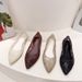 Women's Jelly Shoes 2023 New Fashion Summer Plastic Hollow Pointed-toe Shoes, Non-slip Soft Sole, Shallow Mouth,_vogvips.com
