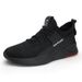 Plus-size men's sneakers Fashion fashion Breathable mesh casual shoes lace-up flat mesh shoes_vogvips.com