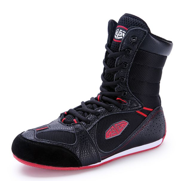 Men’s Shoes Outdoor Men's Fitness Training Shoes Squat Deadlift Shoes Boxing Shoes Wrestling Shoes Fitness Comprehensive Training Fighting Shoes_vogvips.com