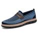 Men's Summer New Sneakers British Style Casual Large Size Slip-On Dad Versatile Single Shoes_vogvips.com