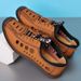 Sandals Soft 2025 Summer Men's Sandals Breathable And Non Slip Cowhide Sole Casual Leather Outdoor Beach Shoes_vogvips.com
