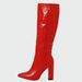 Women's Shoes New Style Foreign Trade Fashion Mid Calf Boots With Side Zipper, Outdoor Street Style, Plus Size Women's Boots, Sizes 35 42_vogvips.com
