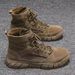 Autumn Workwear Shoes Martin Men's Mid-top Short British Style 2024 New Genuine Leather Trendy Desert Boots_vogvips.com