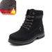 Autumn Winter Fleece-Lined Martin Boots For Female Students, British Style Versatile High-Top Casual Ankle Men's Warm_vogvips.com