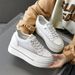 Women's Soft That Don't Tire The Feet, Platform Thick Soles For Height Increase, Spring Autumn Mesh White Sneakers,_vogvips.com