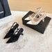 Little Lace Pointed Toe Stiletto Pumps Spring New Fashion European And American Style Backless High Heels_vogvips.com