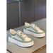 Men's 2024 Summer New Low-Top Thick-Soled White Sneakers Comfortable Mesh Breathable Popular Casual Shoes_vogvips.com