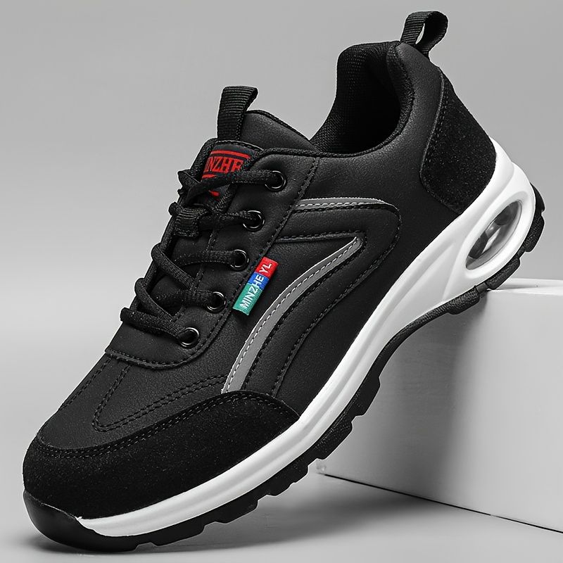 Men's Trendy Sports Lightweight Breathable Modern Non Slip Shoes Suede Detailing Outdoor Stylish Daily Wear Men Sneakers_vogvips.com