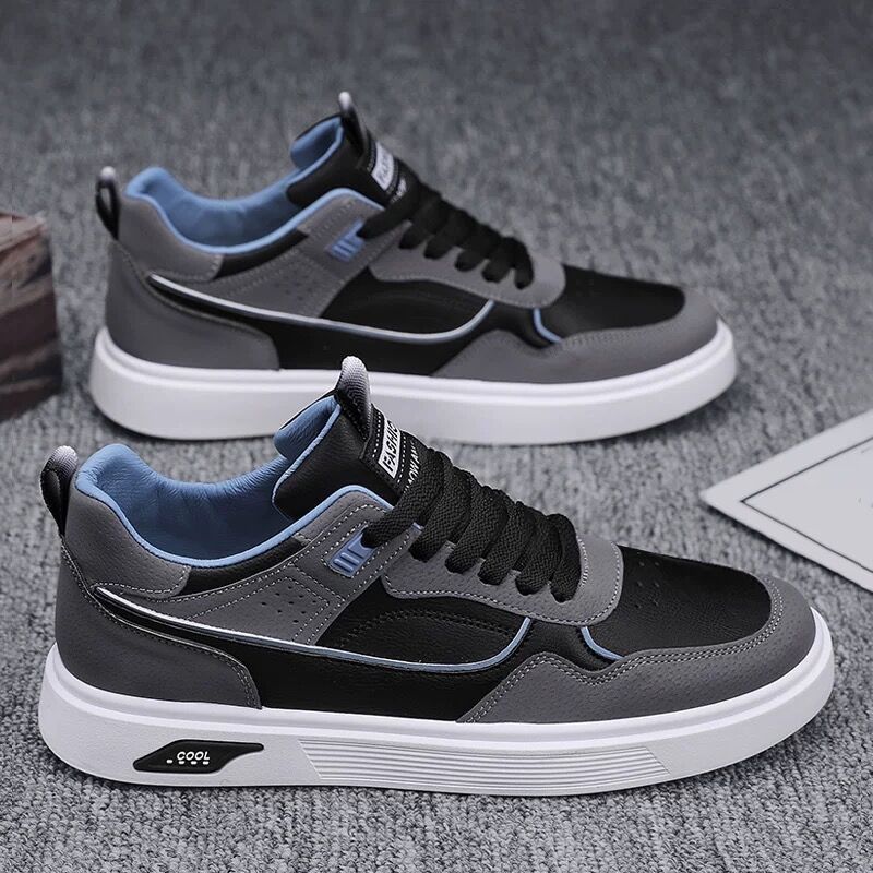 Men's Shoes New Breathable Canvas Shoes Men's Korean Version Trendy Versatile Xiaobai Men's Sports And Leisure Board Shoes Trendy Shoes_vogvips.com