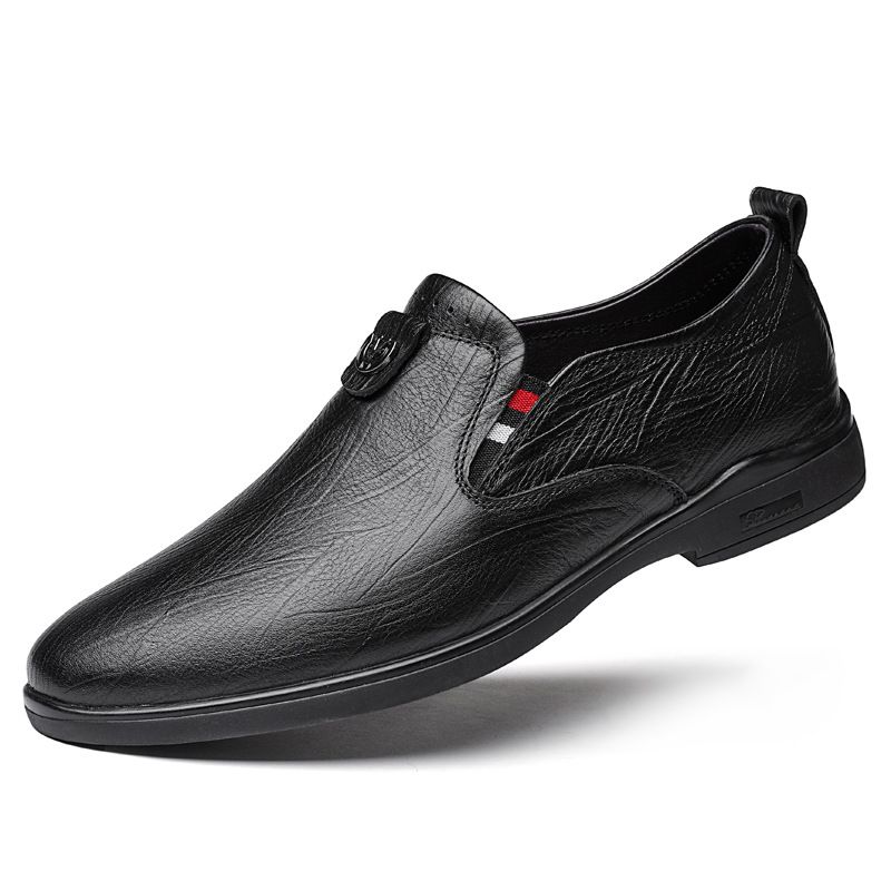 The First Layer Of Men's Formal Leather Shoes Overalls Casual Single Shoes Professional Shoes Men_vogvips.com
