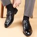 Leather For Men In Spring 2025, New Top Layer Cowhide Business Dress One Foot S, Crocodile Patterned Wenzhou Men's_vogvips.com
