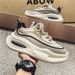 2026 New Men's Sports Shoes, Versatile Breathable Running Shoes, Thick Sole, Air Cushion, Height Increase, Trendy Dad Shoes_vogvips.com