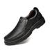 Wide Feet Round Head Shallow Mouth Large Size Foot Cover Men's Shoes Men's Outdoor Casual Leather Shoes Rubber Non-slip Sole_vogvips.com