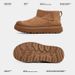 BUFFNY Winter Snow Boots For Men & Women - Waterproof Slip-Resistant Insulated Fur-Lined Mid-Calf Shoes With Thick Sole For Warmth & Comfort_vogvips.com
