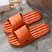 Women's Slippers For Women Summer Home Indoor Bath Non-Slip Home Bathroom Soft Bottom Home Couple Slippers For Women_vogvips.com