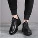 Business Dress Two-layer Cowhide Men's Shoes Genuine Leather Men's Height-increasing Leather Shoes Spring and Summer Casual Men's Leather Shoes for Me_vogvips.com