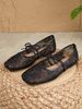 Flat-bottomed Fairy Single Shoes Female Shoes Summer Breathable Ballet Shoes_vogvips.com
