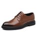 European Warm Series Men's Leather Autumn Winter New British Style Formal Business Pointed Toe Height Increasing Wedding Groom Suit Shoes_vogvips.com