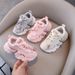 Girls' Sneakers 2026 Spring And Autumn Breathable Soft Sole Mesh Dad Boys' Lightweight Running Toddler Walking Shoes_vogvips.com
