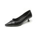 Pointed Single Shoes Women's Thin Heel Niche Design Cat Heel Cross Belt Shallow Mouth High Heels Soft Sole_vogvips.com