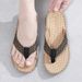 Men's Summer Flip Flops Non-Slip Trendy Beach Shoes Casual Outdoor Wear Stylish Sandals Cross Border_vogvips.com