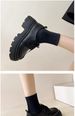 Thick-soled Small Leather Shoes, Women's New Year's Skirts, Single Shoes_vogvips.com