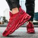 2023 Summer New Sports Shoes, Men's Flat White Sneakers, Trendy Fly-Knit Korean Mens Shoes_vogvips.com
