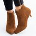 Trendy Snake Pattern New Leopard Print Autumn Winter Ankle Sexy Thin Mid Heel Short Plus Size Women's Boots_vogvips.com