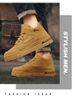 Martin Boots Men's High-top Tooling Shoes Men's Platform Sports Shoes Casual Board Shoes Short Boots_vogvips.com