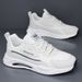 Men's Tennis Running Shoes Breathable Fashion Casual Black Mesh Lightweight Sports Sneakers Non-Slip Comfortable Durable_vogvips.com