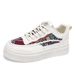 Autumn New Breathable Canvas Men's Korean Version Trendy Versatile White Thick Soled Sports And Leisure Board Shoes_vogvips.com