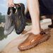 Summer Mesh Men's Shoes Daily Casual Single Shoes Breathable Versatile Thick-Soled Sandals Large Size Men Shoes_vogvips.com